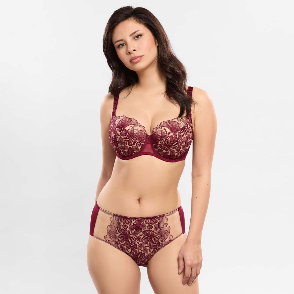 Empreinte Agathe Panty Amarante