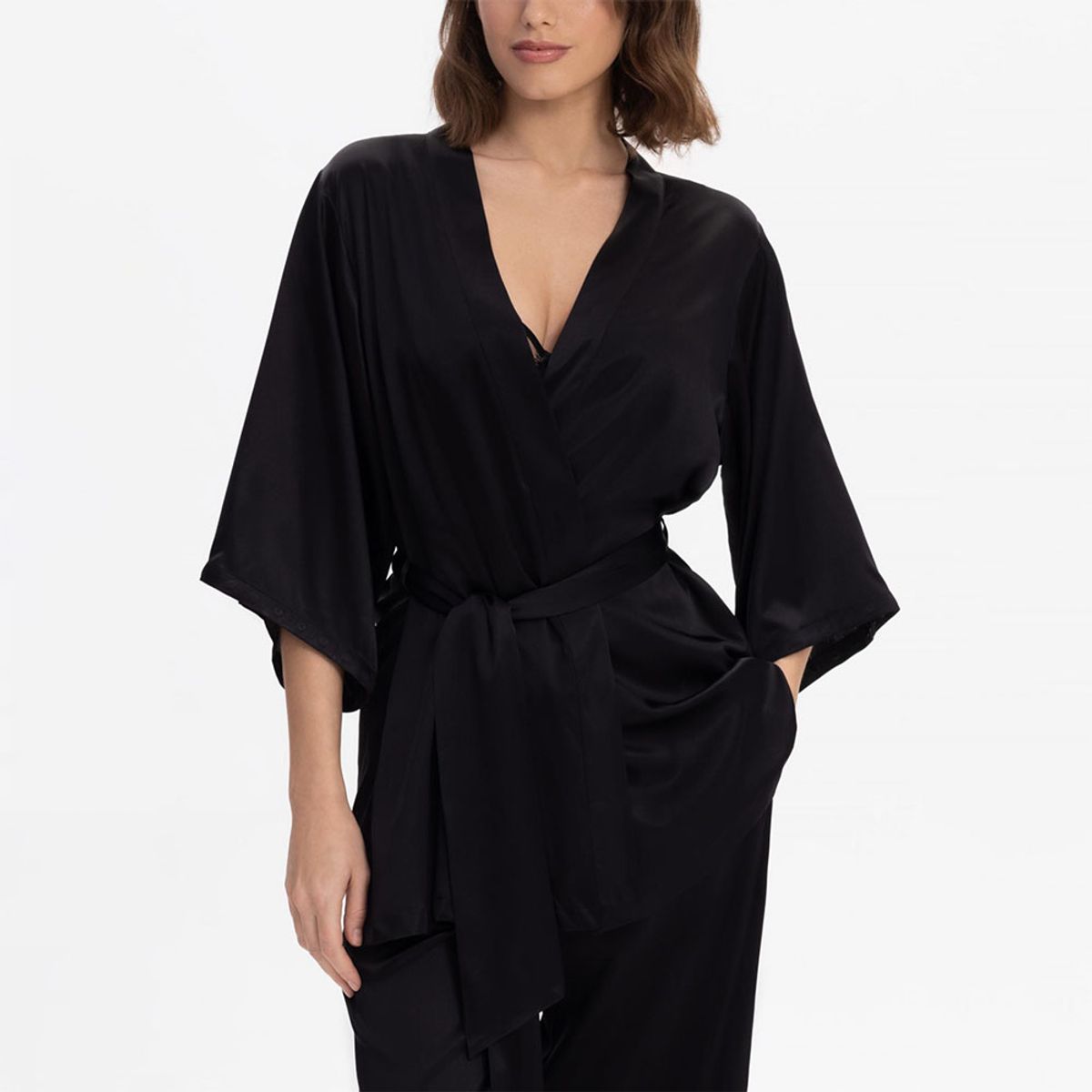 Marc & André Tenderly Yours Silke Kimono Sort