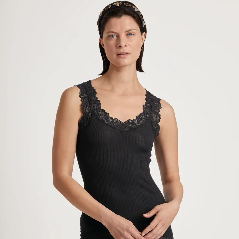 Calida Silky Wool Joy Blonde Topp Sort