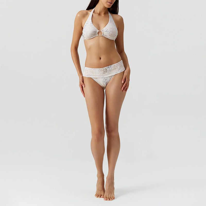 Melissa Odabash Brussels Bikinitopp Lizard