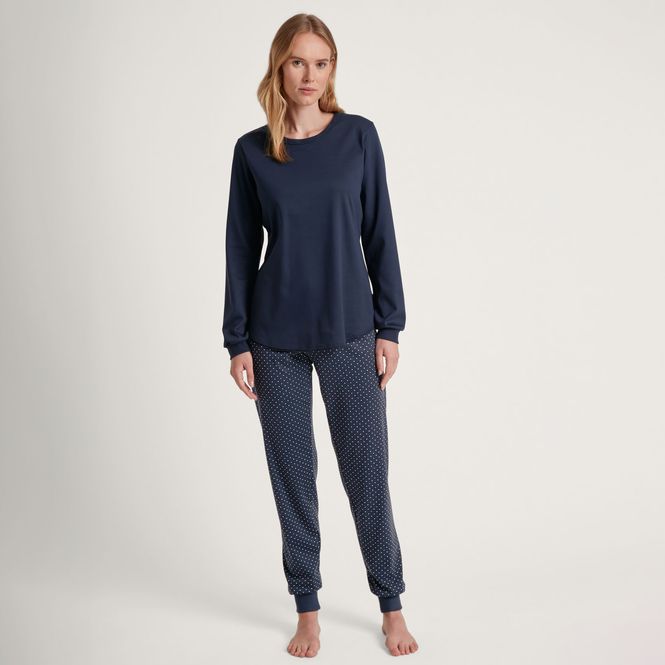 Hovedbilde Calida Midnight Dreams Pyjamas Peacoat Blue