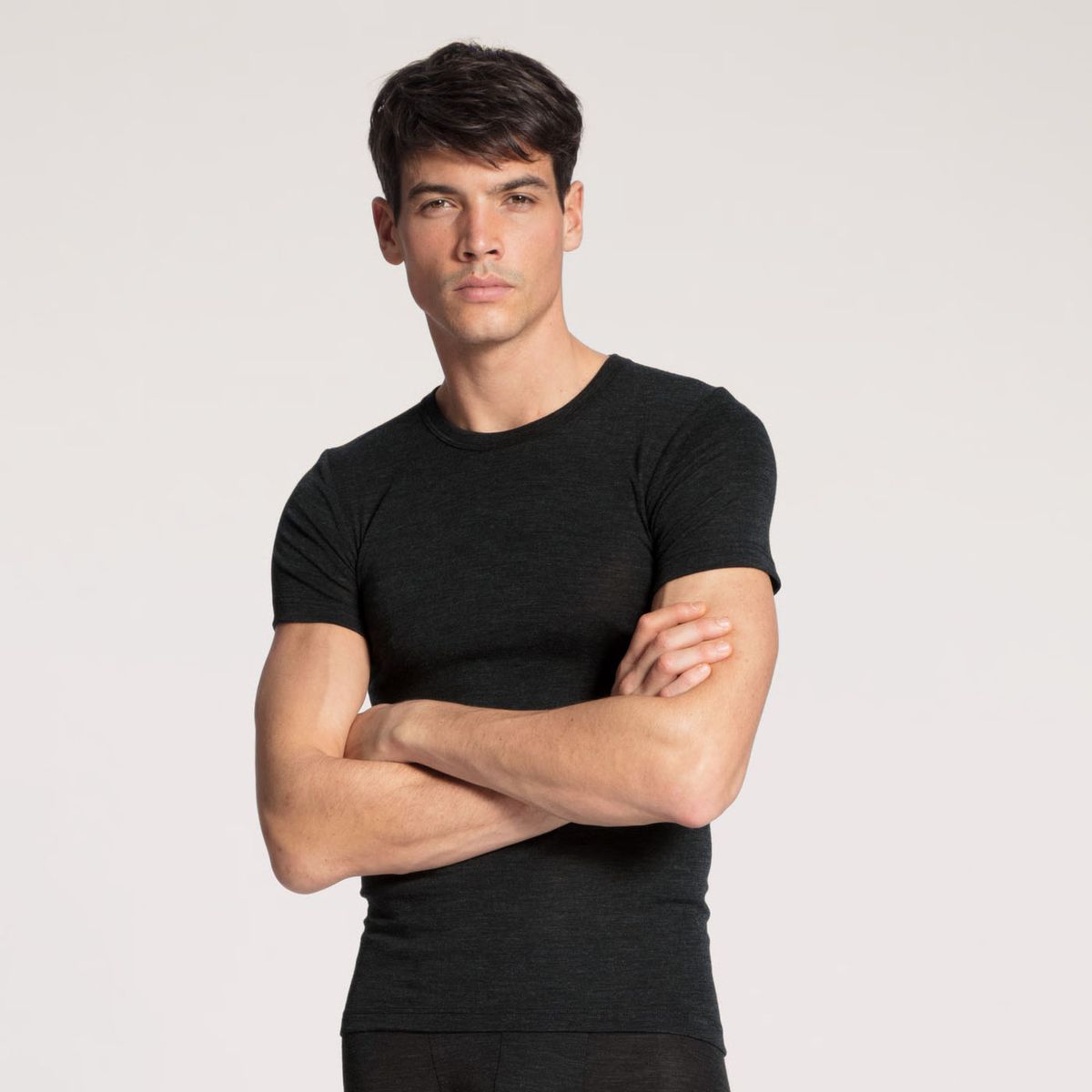 Calida Herre Ull & SlIke T-skjorte
