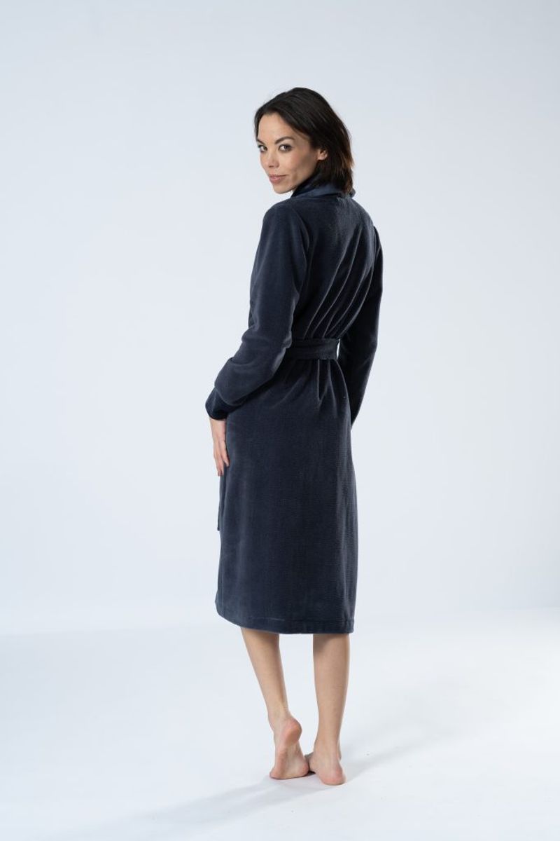 Belmanetti Aspen Bamboo DoubleFace Collar Robe 