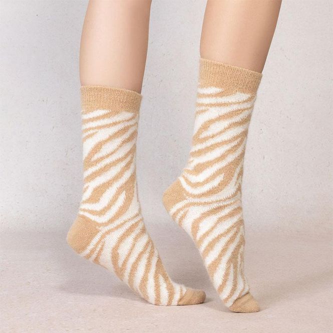 Hovedbilde Bleuforet Alpaca Wool Socks Zebra