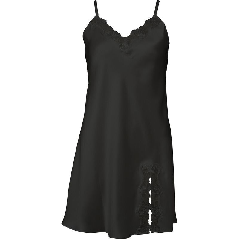  Lady Avenue Pure Silk Blonde Nattkjole