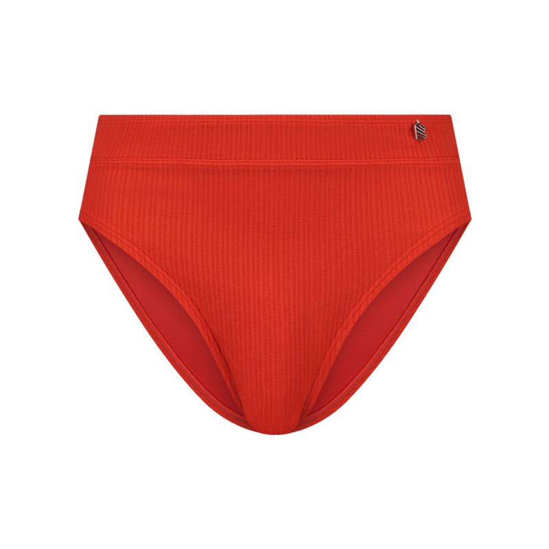 Beachlife Fiery Red Høy Bikinitruse